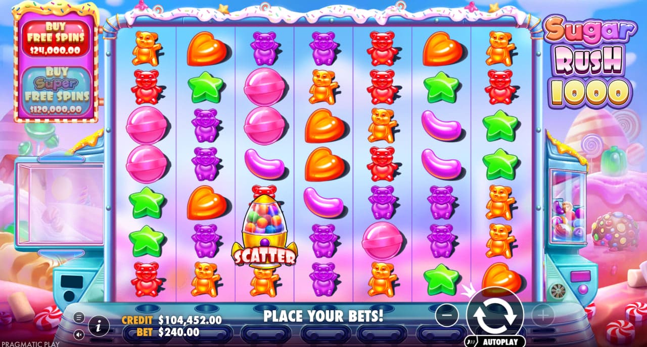 Sugar Rush 1000 de Pragmatic Play