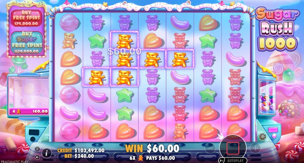 Sugar Rush 1000 Jugar online