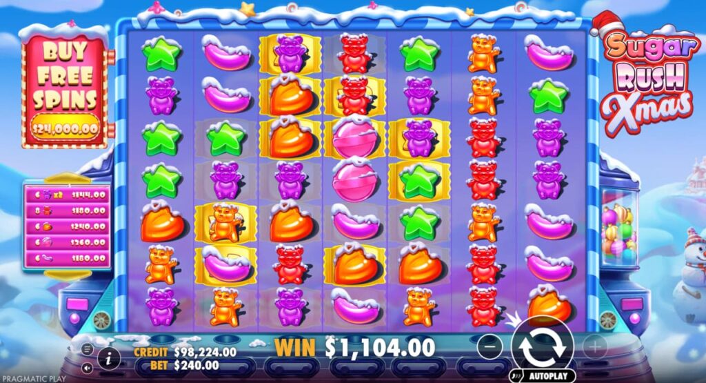 Sugar Rush Xmas de pragmatic play